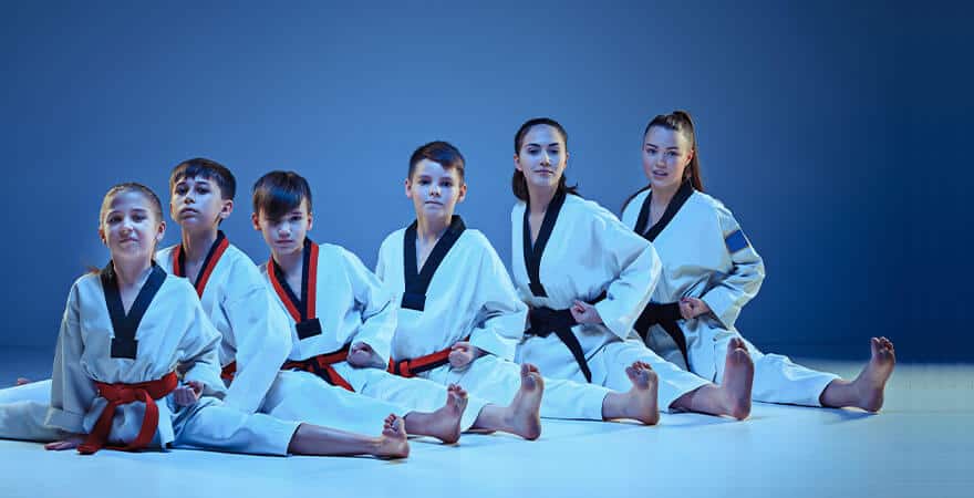 Martial Arts Lessons for Kids in __CITY__ __STATE__ - Kids Group Splits